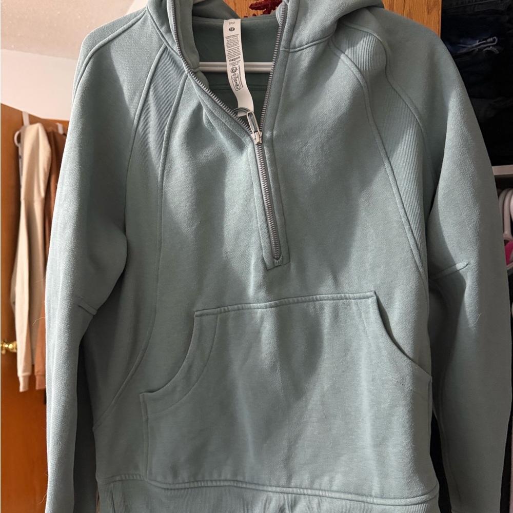 Lululemon scuba oversized half zip hoodie long